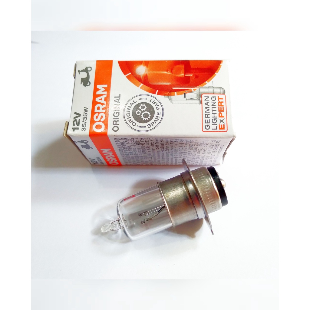 LAMPU BOHLAM DEPAN HALOGEN OSRAM BEBEK-MATIC 12v 35w