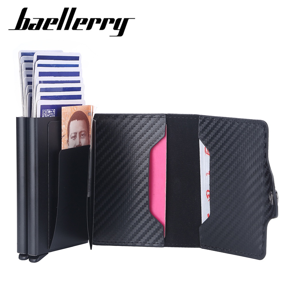 BAELLERRY K9172 Dompet Kartu Pria Bahan Kulit PU Leather Premium WATCHKITE WKOS
