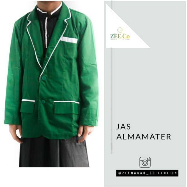 Jual JAS SANTRI JAS ALMAMATER Tersedia warna hitam dan hijau Indonesia