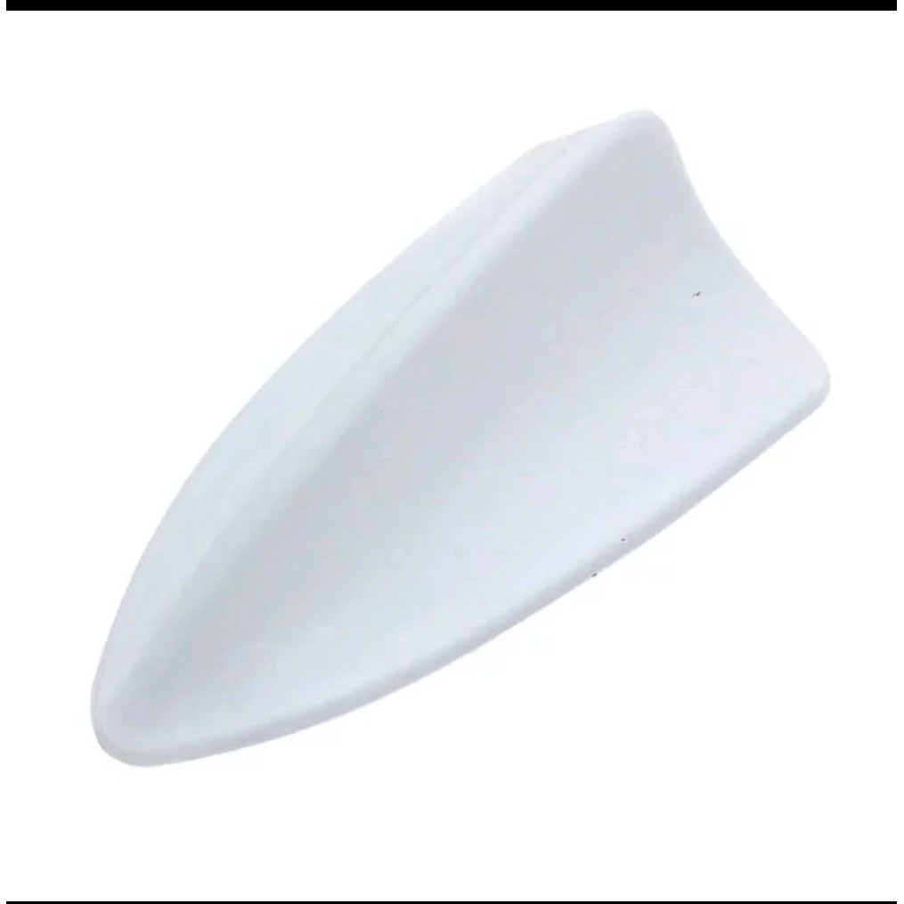 ANTENA ANTENNA ATAS ATAP MOBIL MODEL sirip hiu shark fin warna putih UNIVERSAL