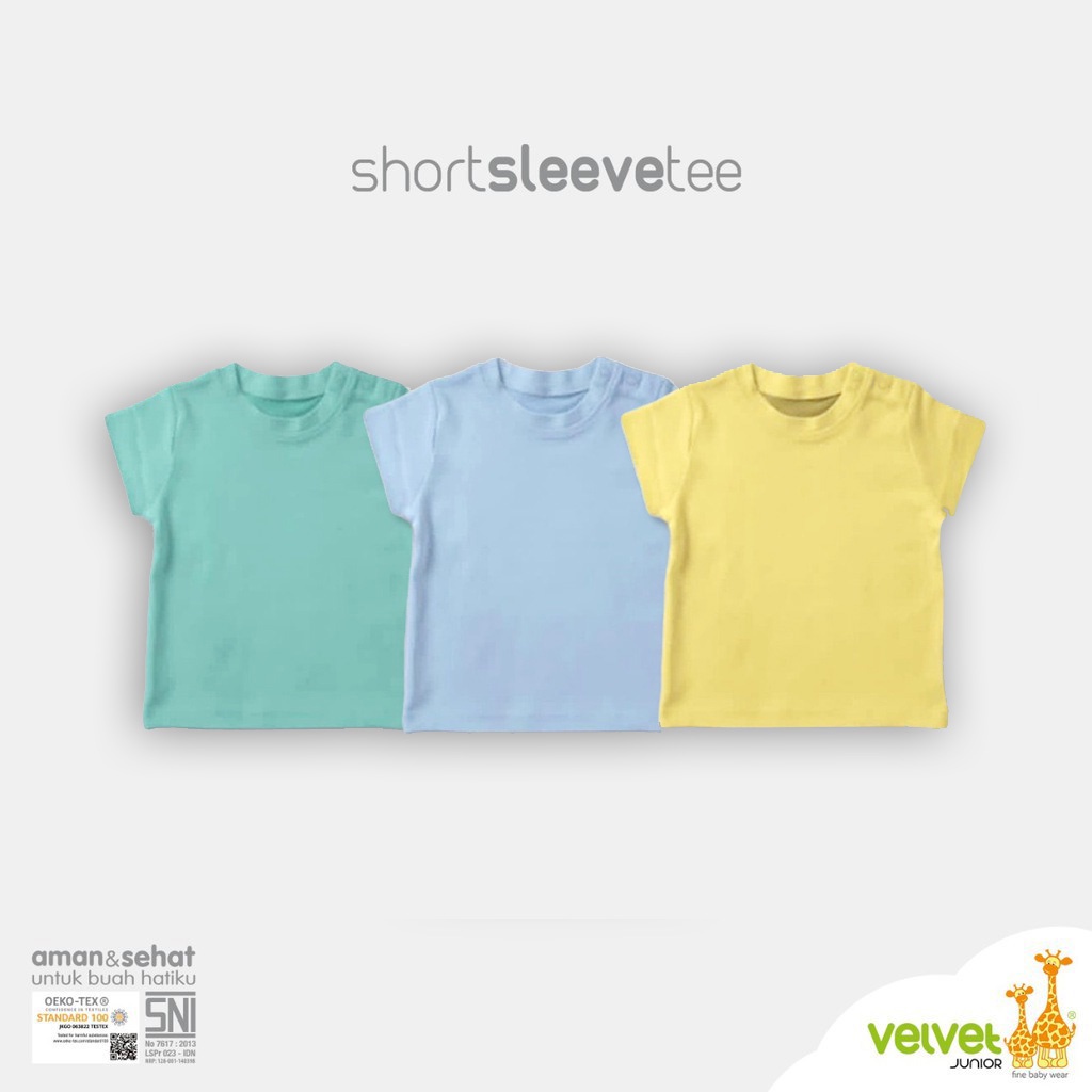 Velvet Junior Oblong Tipis Lengan Pintar (1 Pc)