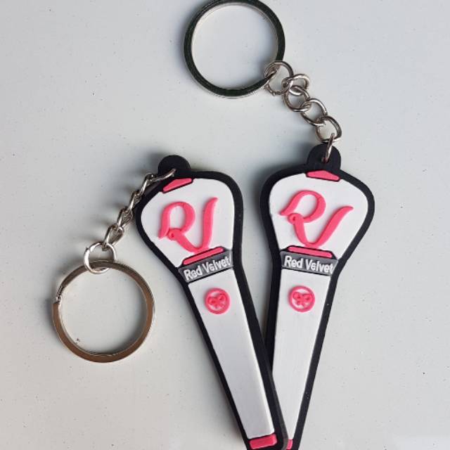 RED VELVET KEYCHAIN RUBBER KPOP GANTUNGAN KUNCI