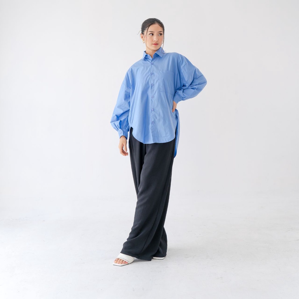 AIJO - Keysha Shirt - Kemeja Poplin Wanita