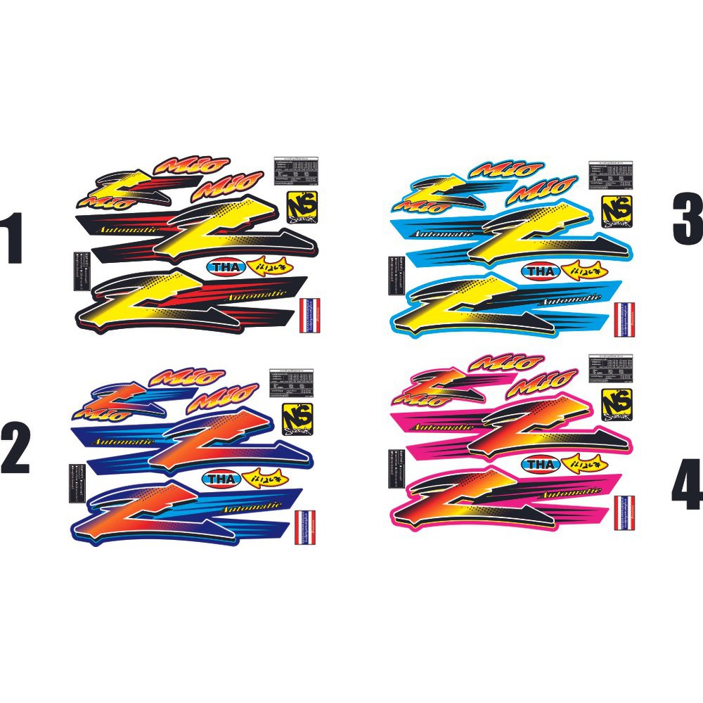 X2 STRIPING MIO Z ALL MIO VARIASI. SR07