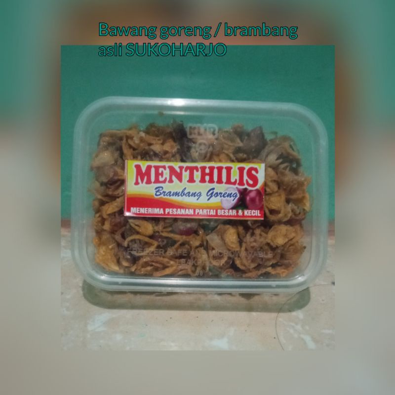 Bawang merah goreng / brambang goreng murah asli sukoharjo
