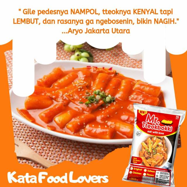 Mr Tteokbokki Korean Food Halal Homemade Sameday / GO-SEND