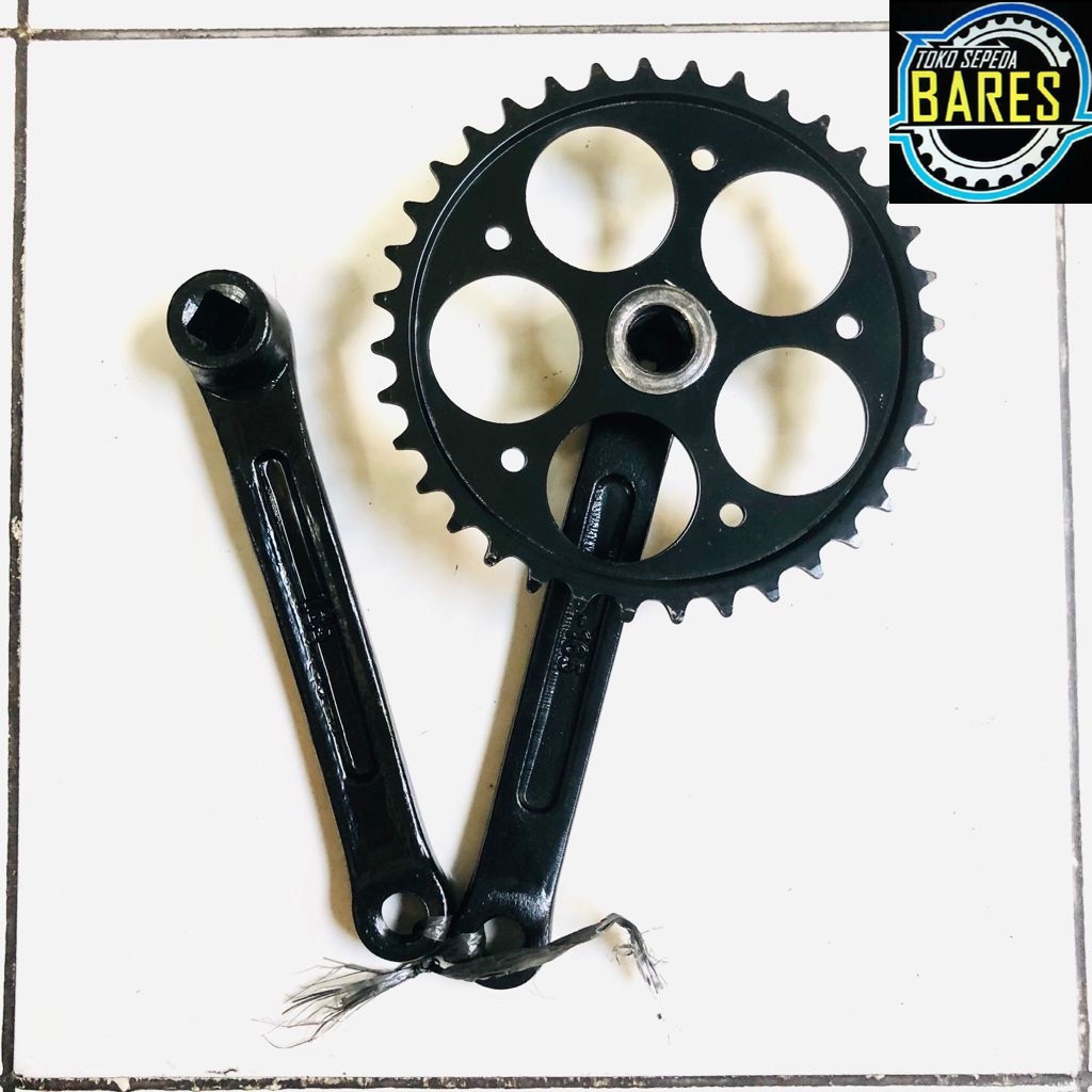 Gir Tengah Sepeda Mini CTB 24 / 26 Eterna Cotterless 36T / Crank Gear RRC