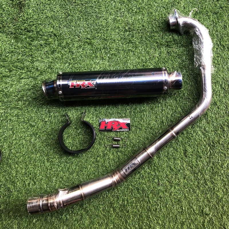 Knalpot HRX RX-1 bluemoon for CBR 150r old/fi cbu