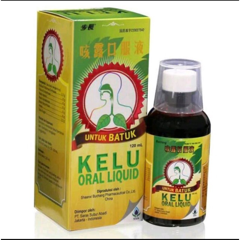 Kelu Oral Liquid 120ml obat batuk herbal