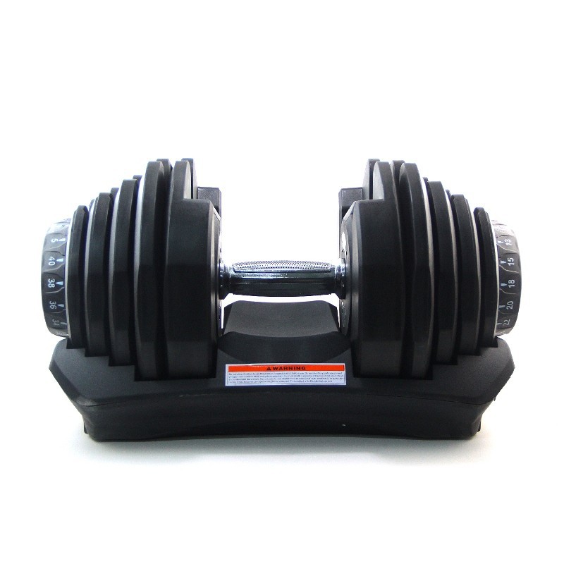 ONE SET PERALATAN OLAHRAGA GYM/FITNESS DUMBBELL SET MAX 40KG BEBAN BISA DIATUR - FREE ONGKIR MURAH