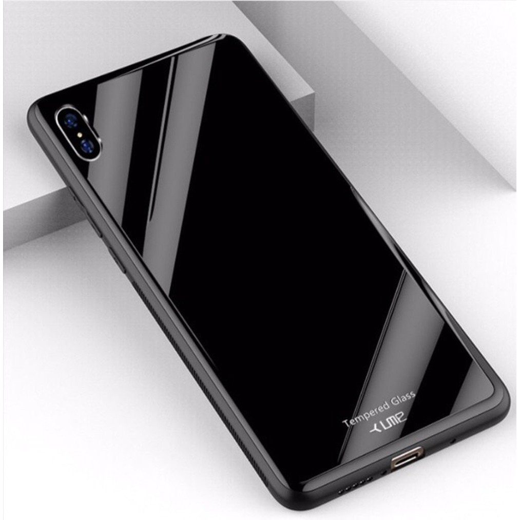 Glass Case Xiaomi Mi Max 3 6.9 inchi Bumper Mirror Xiaomi Max 3 Tempered Glass Case 9 Hardness Mimax