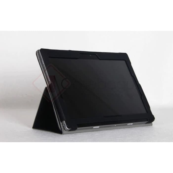 Lenovo Ideapad D330 Leather Book Cover Sleeve Pouch Case Casing Sarung