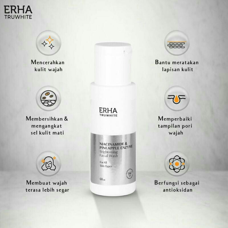 ERHA Truwhite Brightening Facial Wash