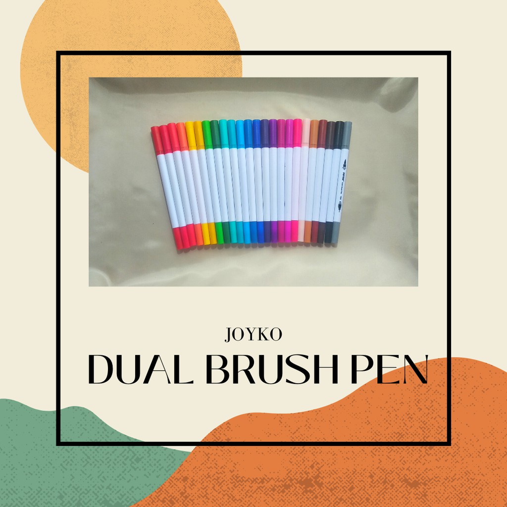 

Joyko Dual Brush Pen Series 2 | Lettering | Calligraphy | Journaling