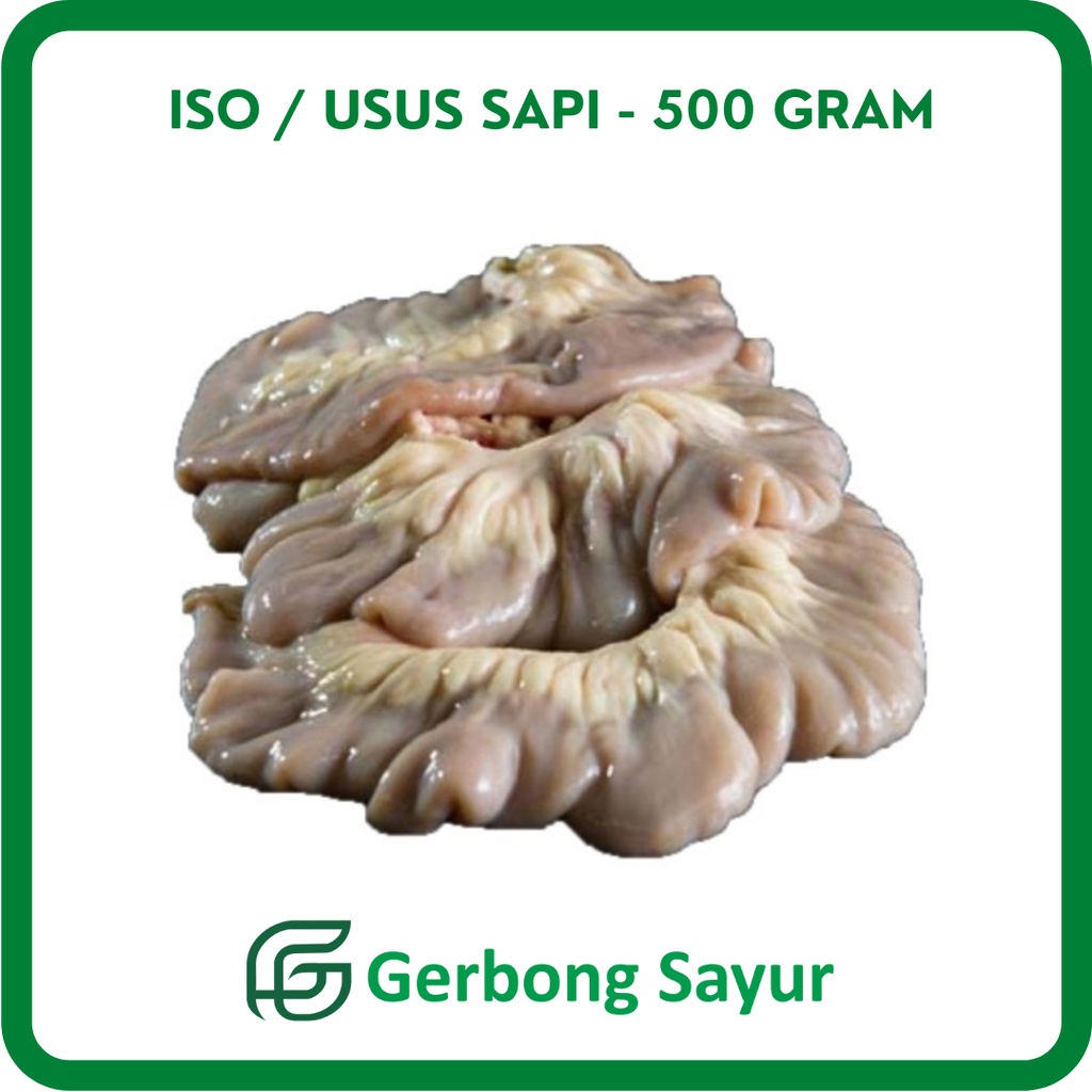 

Iso / Usus Sapi Segar - 500 Gram