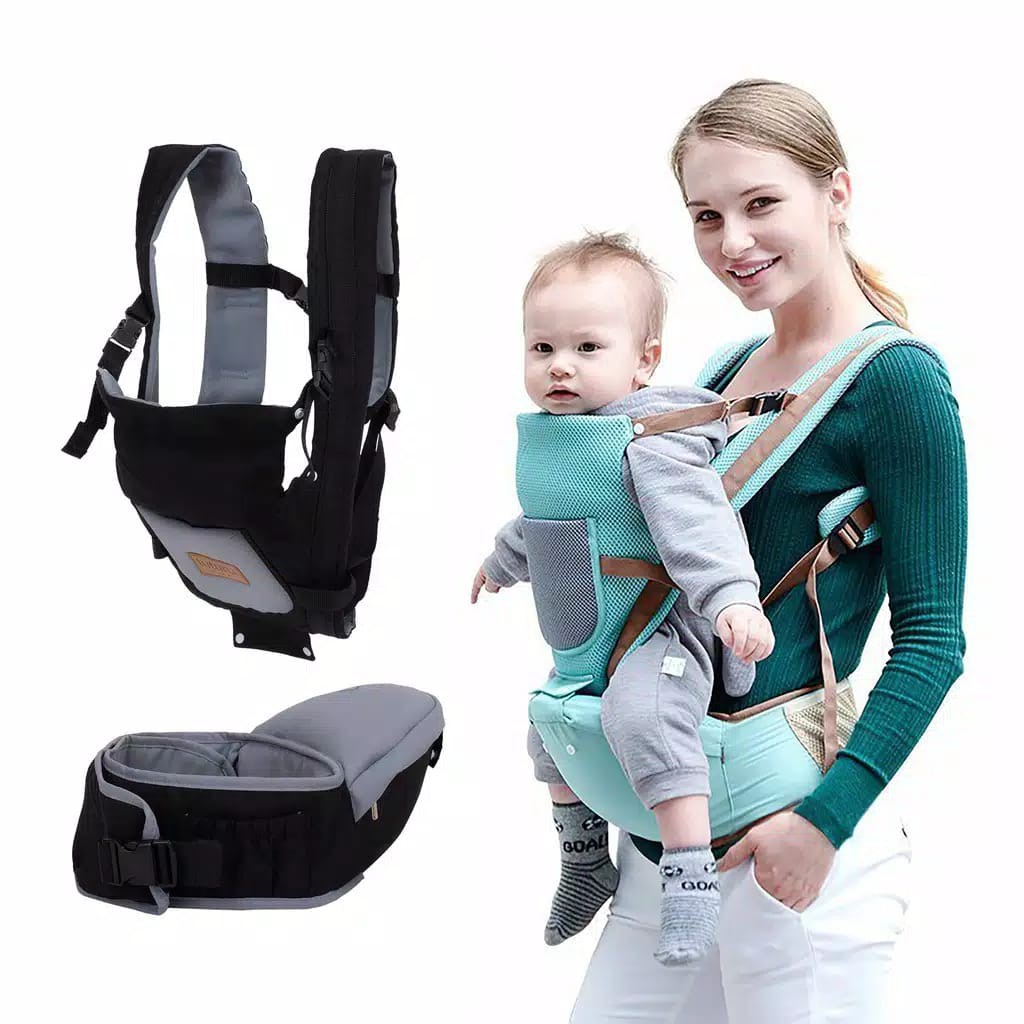 Gendongan Bayi Hadap Depan Hipseat 5in1 / Baby Carrier / Hip Seat Bayi Tuturu Duduk gendingan Kangguru chn