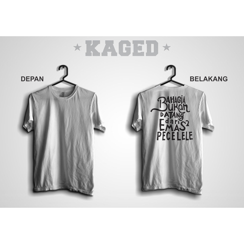 KAOS PECEL LELE KAOS LUCU KAOS PLESETAN KAOS KANG PECEL KAOS LAMONGAN #WARNAPUTIH