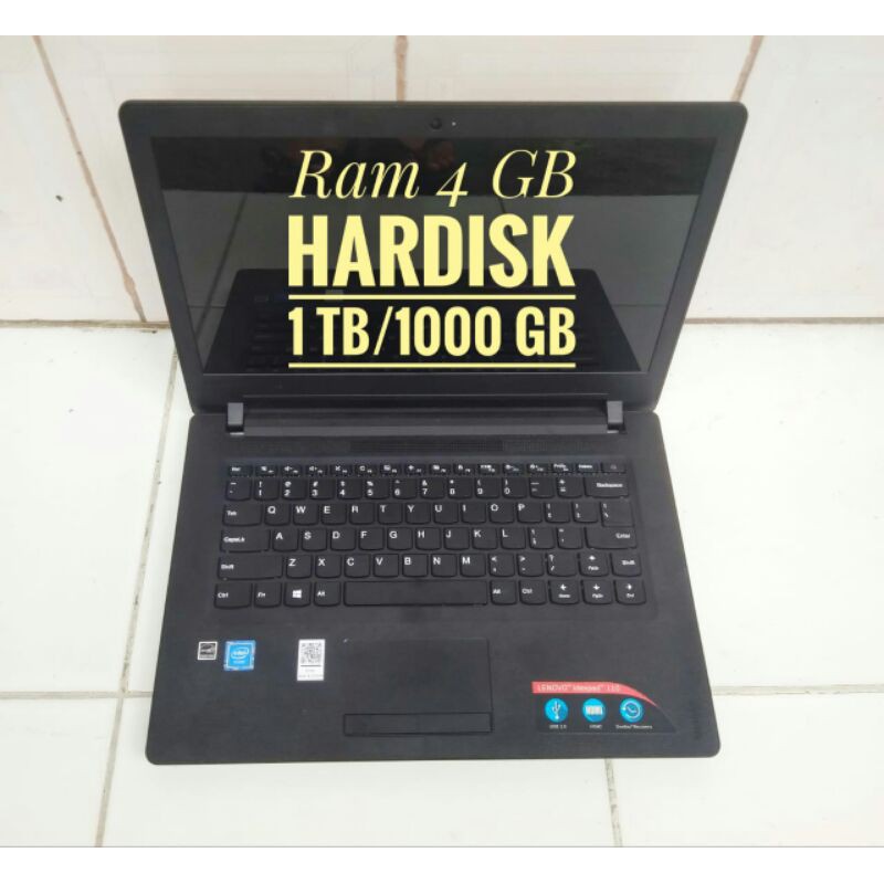 Laptop Lenovo Ideapad 110 Intel Celeron N3060