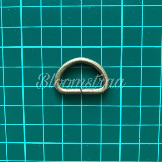 Ring D 2cm besi 20mm Nikel ATG pengait metal 20 mm 2 cm silver putih Bakar nickle