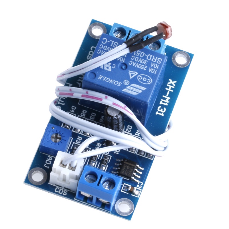 Vivi Dc 5v Xh-M131 Modul Saklar Relay Photoresistor Sensor Deteksi Cahaya