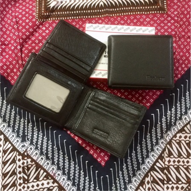 dompet pria model lipat dua horizontal bahan kulit asli lokal berkualitas #dompet #dompetpria #dompetkulit
