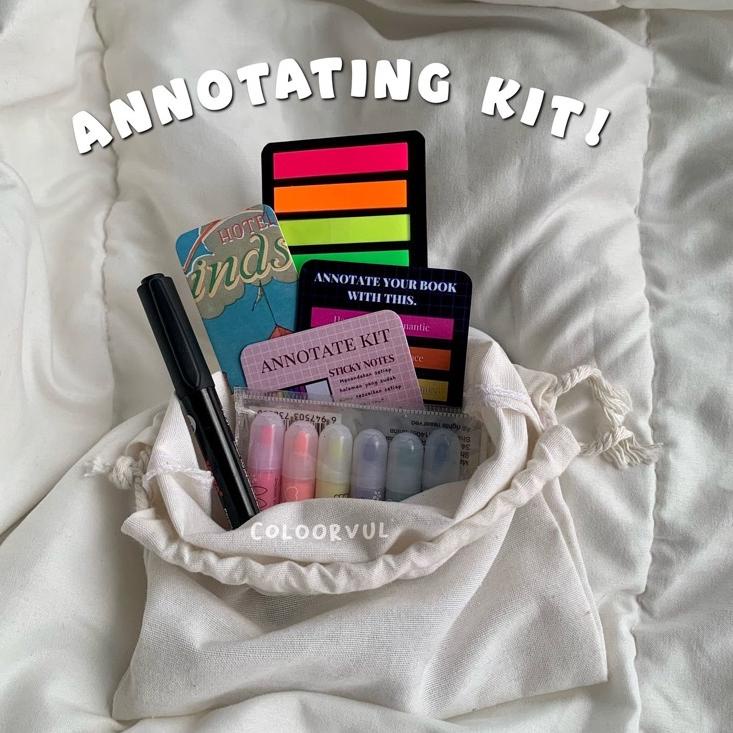 

(kkfa -98) [BISA COD][BACA DESKRIPSI] Annotating Kit / Perlengkapan Untuk Mencatat 297QRFL