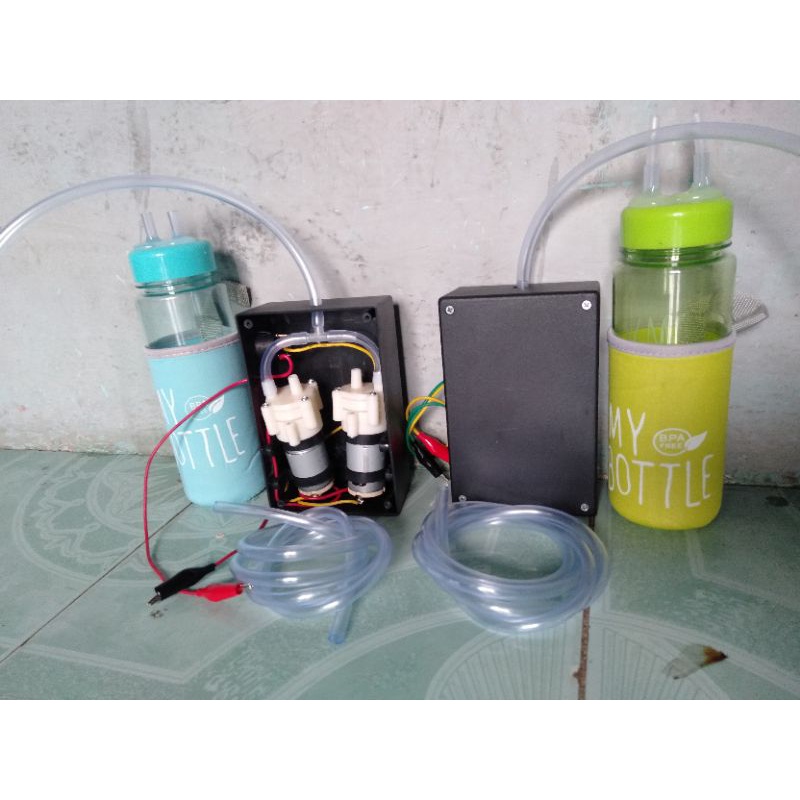 Mesin sedot madu kelulut dua pompa menggunakan battre aki 12volt