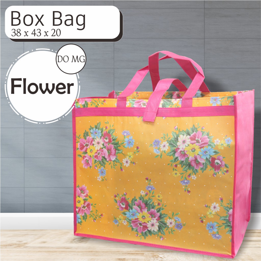 

[COD] TAS SEMBAKO MOTIF BUNGA/ TAS SPUNBOND LIPAT/ TAS BELANJA SPUNBOND 38x43x20