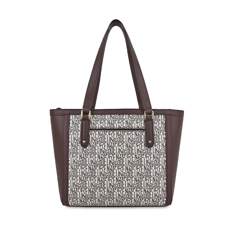 Gobelini Collie Tote Monogram 3D Brown