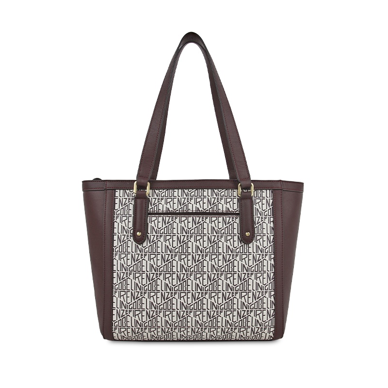 Gobelini Collie Tote Monogram 3D Brown