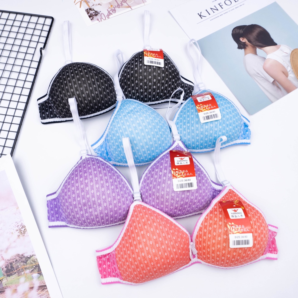 VS - YIYI BRA FASHION WANITA MURAH  BH BUSA TIPIS PUSH UP BRA