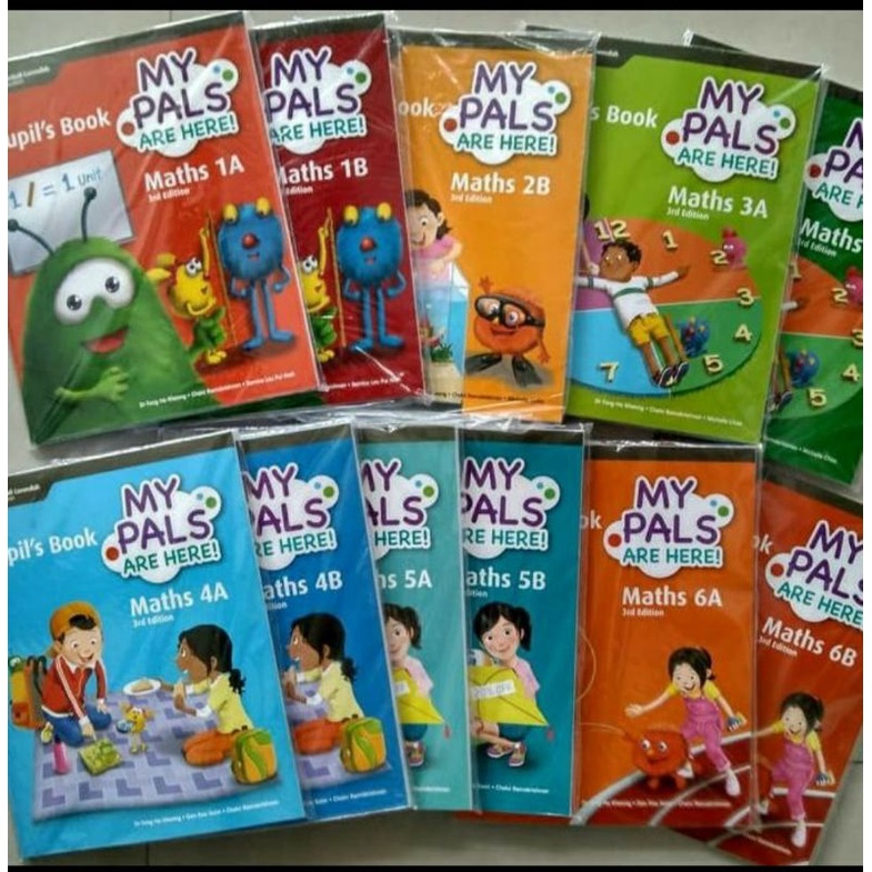 Buku FISIK BARU ORIGINAL ASLI NEW my pals are here here maths mathematics mathematic pupil's pupils 