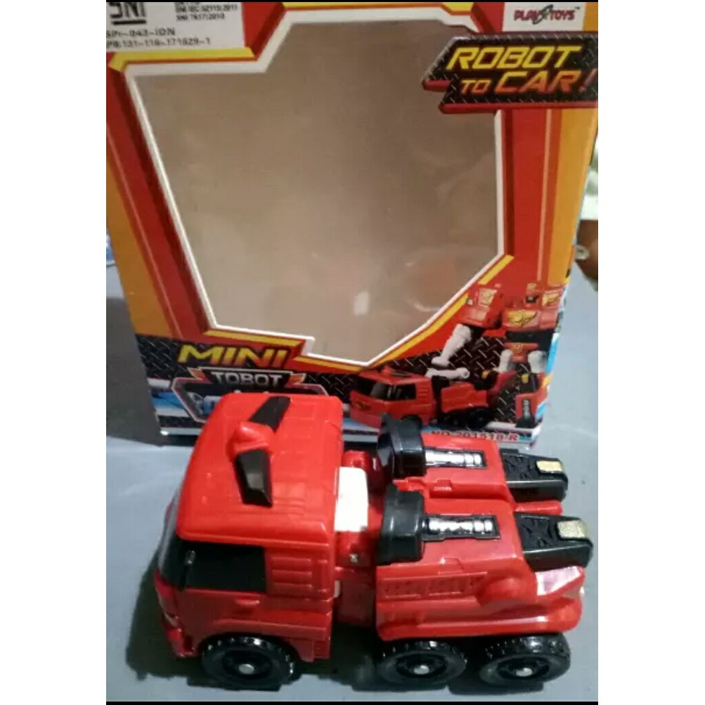 ROBOT... Tobot mini R robot to car