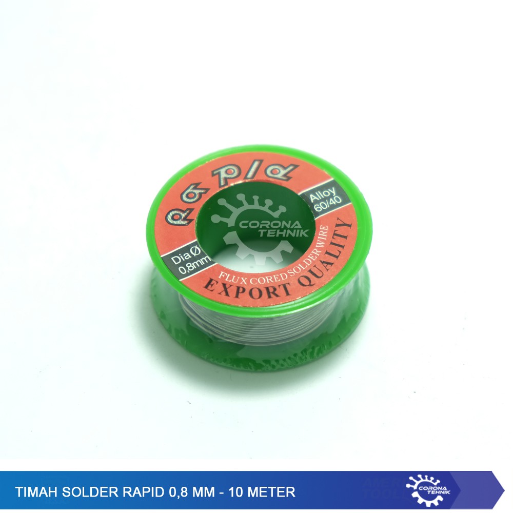 Timah Solder Rapid 0,8 - 10 Meter