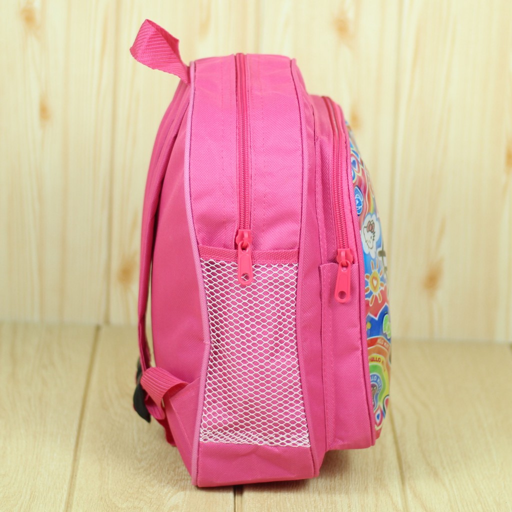 Tas Ransel Anak Perempuan PAUD Motif Hello Kitty Pink Mini Lucu Trendy