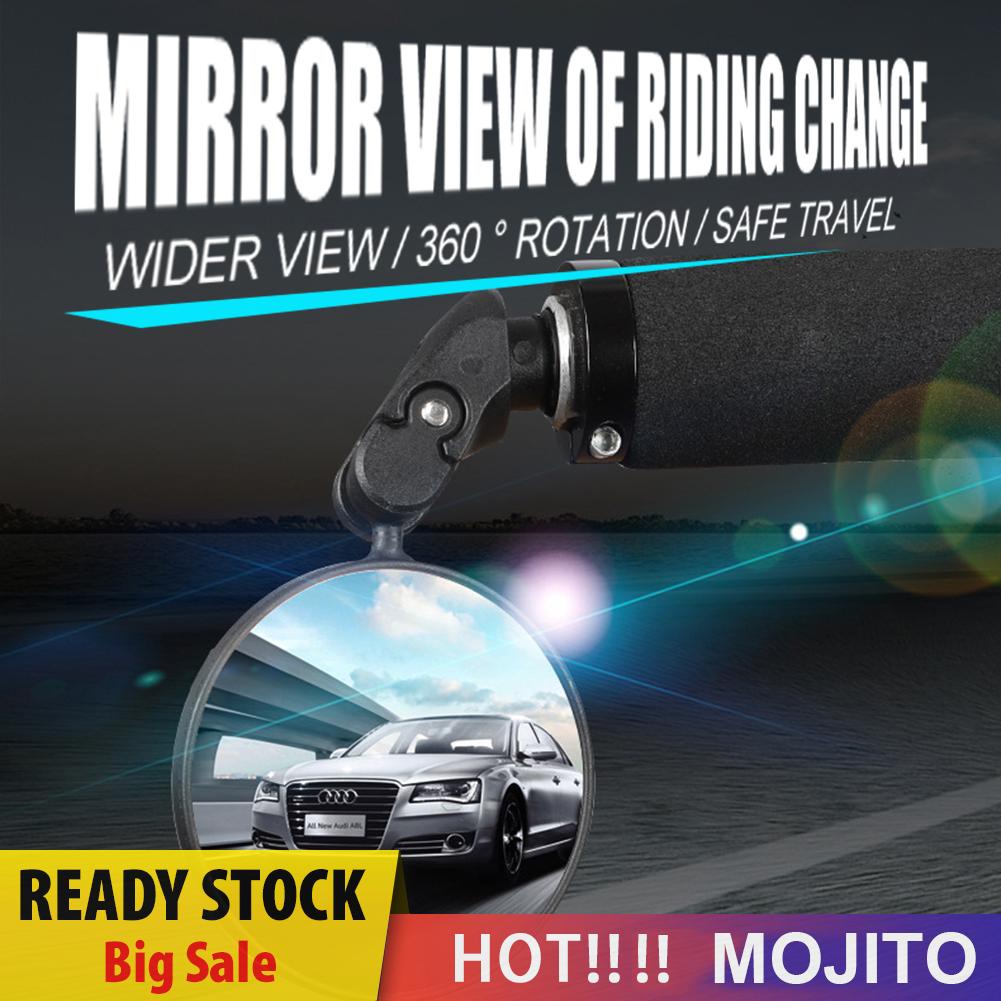 Kaca Spion Sepeda Balap / Mtb Model Lipat Dengan Reflektor