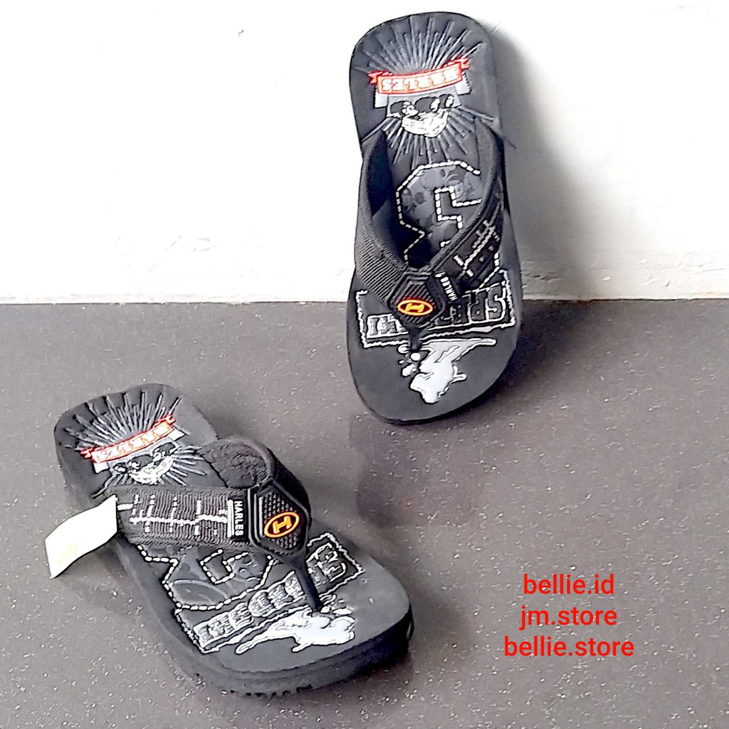 (COD) sandal harles premium anak anak / sandal karakter anak anak harles anti slip