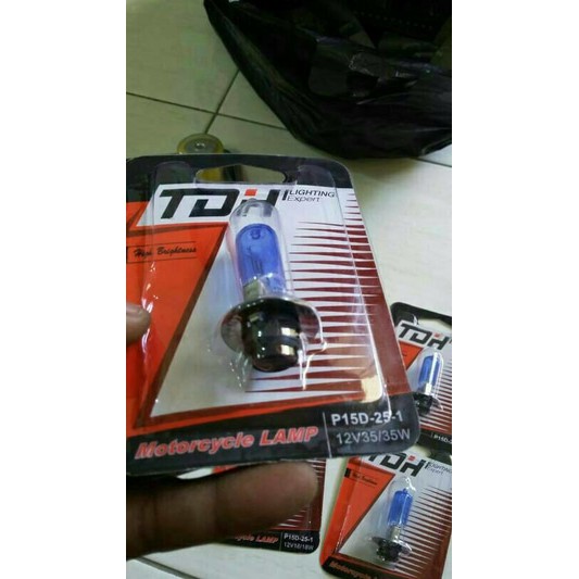 Lampu Bohlam Utama TDH Exper Lighting Buat Motor Matic Dan Bebek.