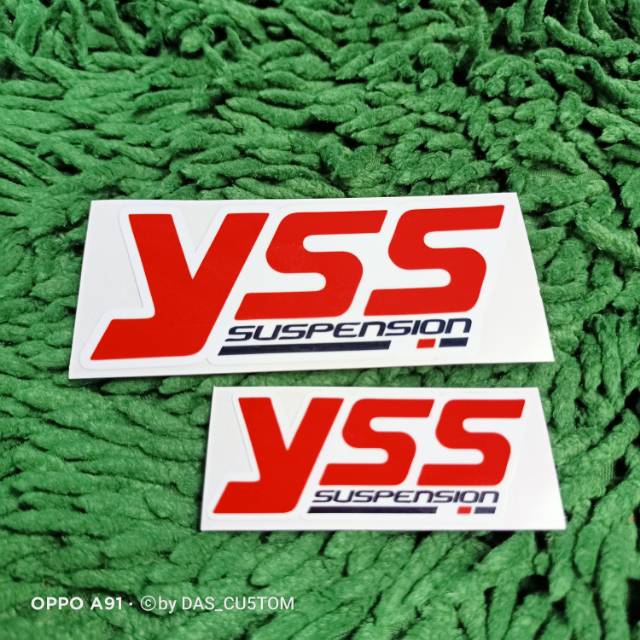 Sticker printing YSS ukuran kecil minim pembelian produk harus 20rb