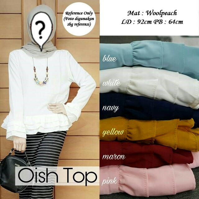 BAJU WANITA MURAH OISH TOP BAJU WANITA GROSIR TANAH ABANG