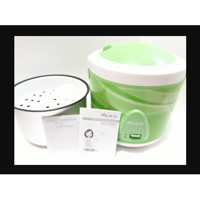 Kirin Rice Cooker Magicom 2 Liter 3in1 KRC-138 GR Panci Anti Lengket