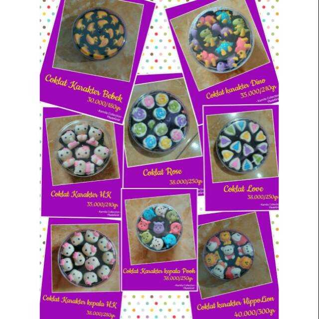 

Aneka Coklat karakter