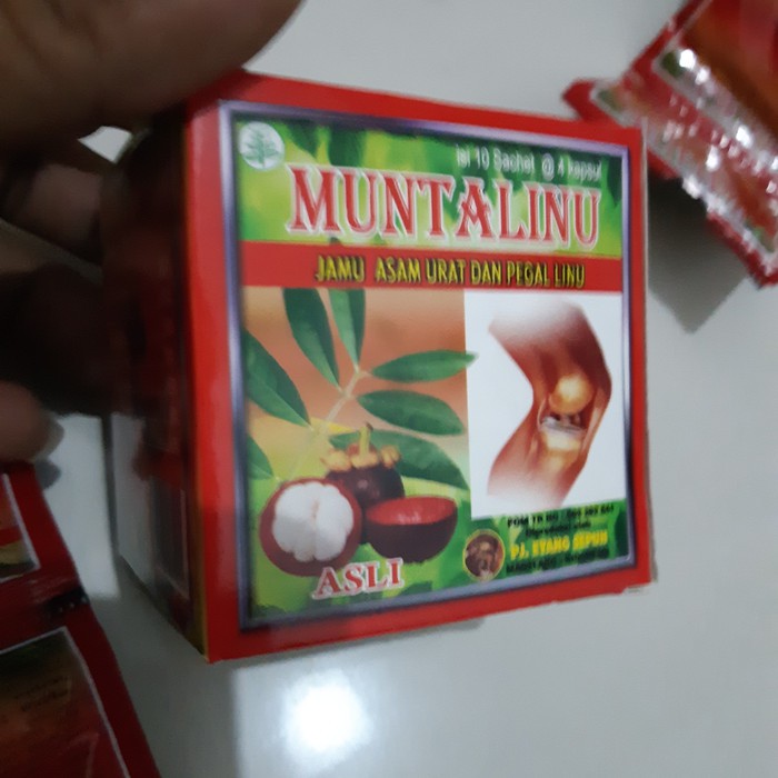 

Herbal (Muntalinu) Asli Original Obat Asam Urat Pegal Linu Encok Flu Tulang Sakit Pinggang