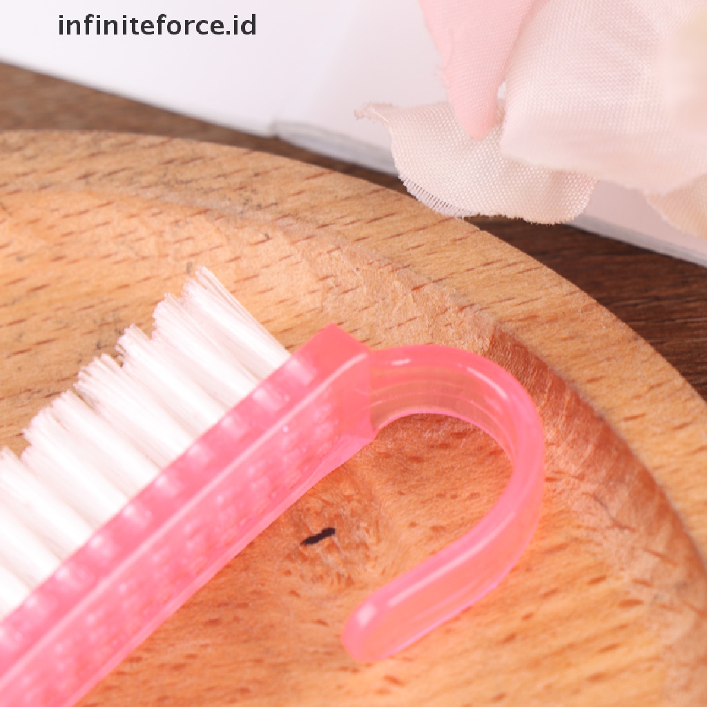 Infiniteforce.id 10pcs / Set brush Pembersih Debu Kuku Untuk nail art / Manicure