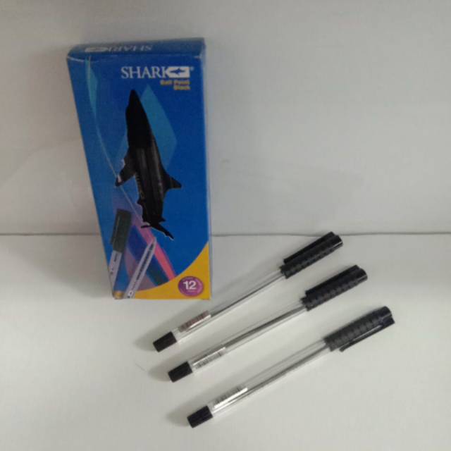 

Shark ballpoint bp 02003 0.7 mm hitam