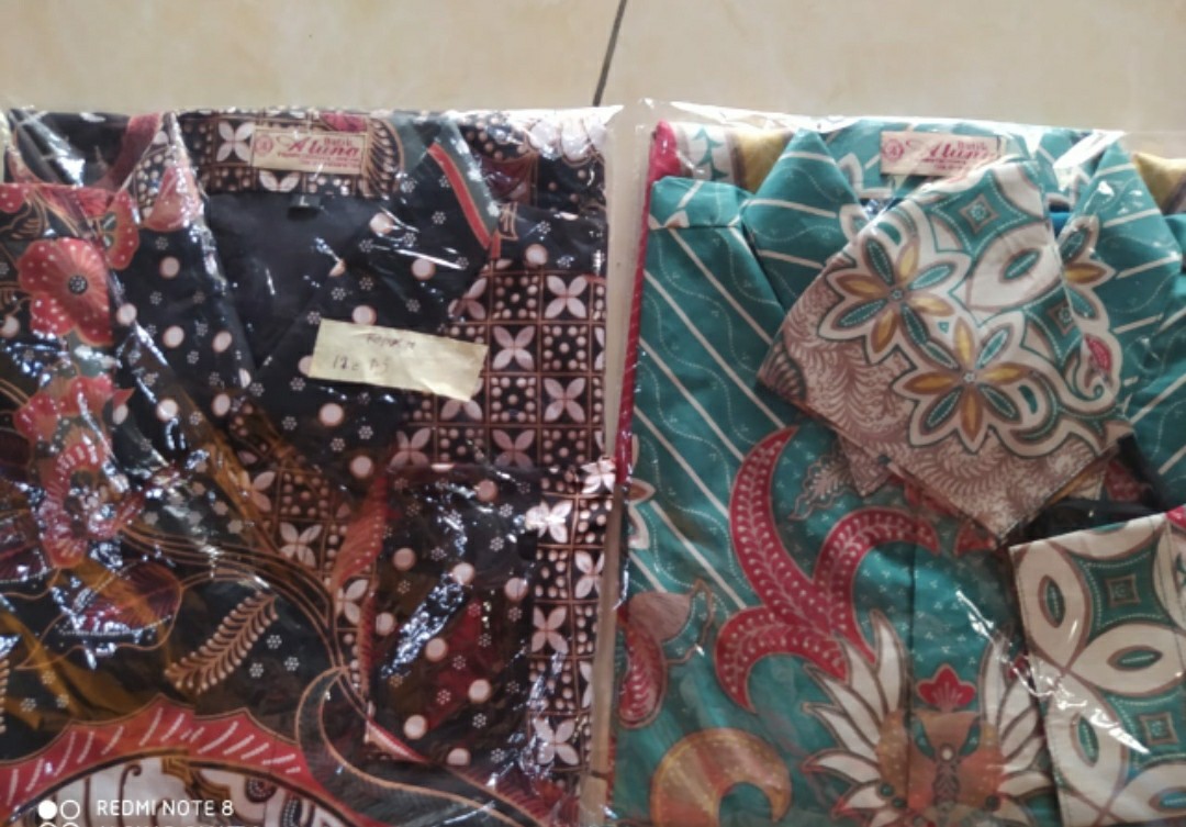 Kemeja Baju Batik Slimfit Pria Lengan Panjang Premium Batik Katun Aluna Furing Asli Solo Pcw 076