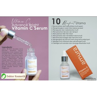 [COD] SERUM AMURA GOLD | ACNE | VITAMIN-C (ORIGINAL 100%