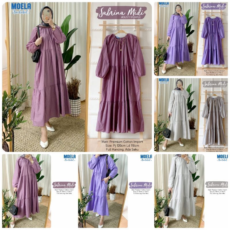 Sabrina Midi Dress Ori By Moela (21.5)