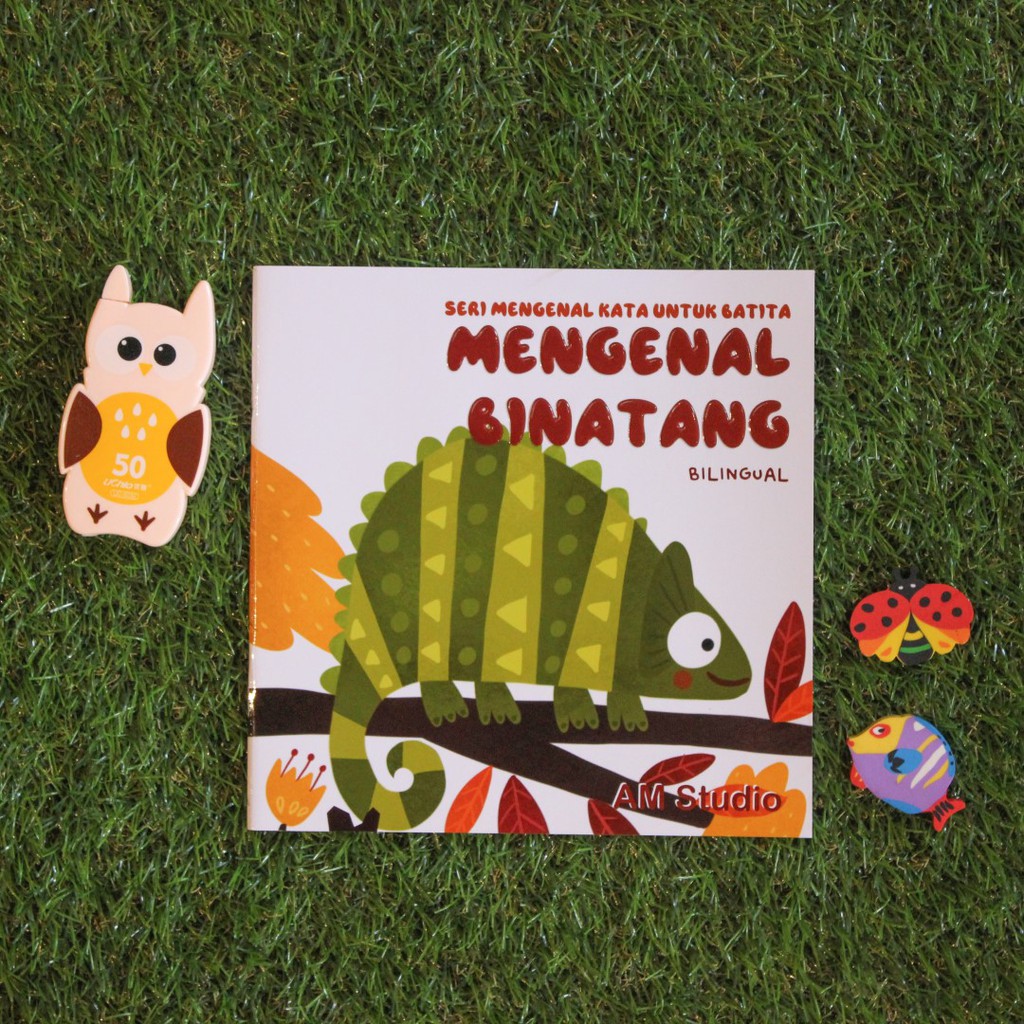 BUKU ANAK : Mengenal Binatang : BUKU BALITA / BUKU BATITA / Buku Edukasi Anak-1
