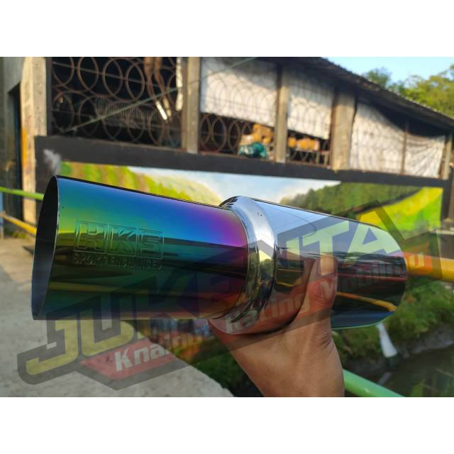 Knalpot HKS Hi-POWER BULAT mobil AVANZA,XENIA,JAZZ,BRIO,YARIS,AGYA,AYLA,VIOS,CITY,CIVIC,SWIFT,HRV,